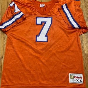 Vintage Wilson Denver Bronco ElwayJersey